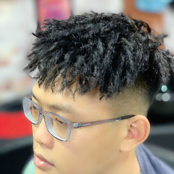 uốn con sâu/ textured hair