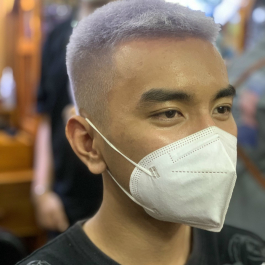 Kiểu tóc crop color 