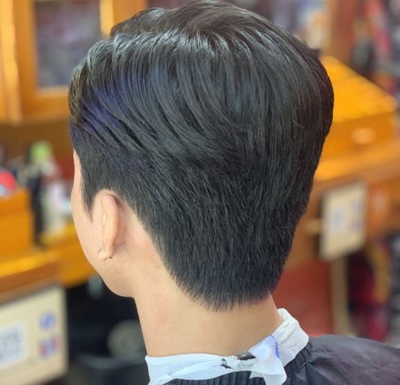 ép tóc/ straight hair